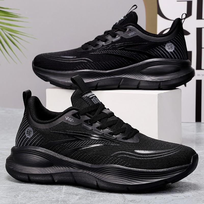 Fashion 2025 Men's Running Shoes Lightweight Breathable Mesh Gym Workout Sneakers Non-Slip Sole Memory Foam Comfort | 50% Off"
