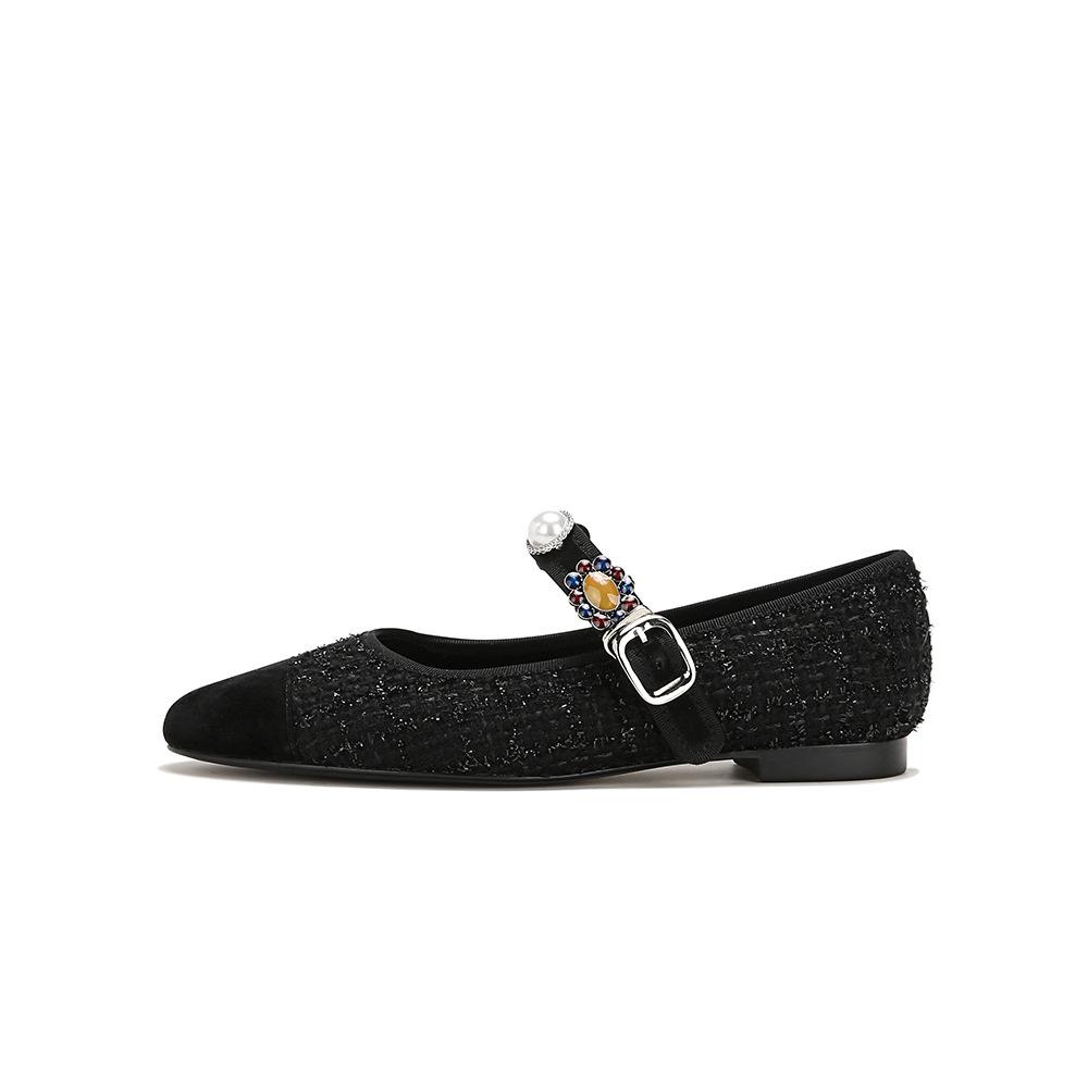 Fashion Flat Shoes for Women In Spring and Autumn 2025 Mary Jane Shoe Women's Wedding Shoes Loafers Women Ladies Shoes Ladies