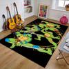 1pc Teenage Mutant Ninja Turtles Design Printed Area Rug Carpet for Bedroom Living Room Home Decor Rugs Mat Non Slip Mat Rug for Bedside