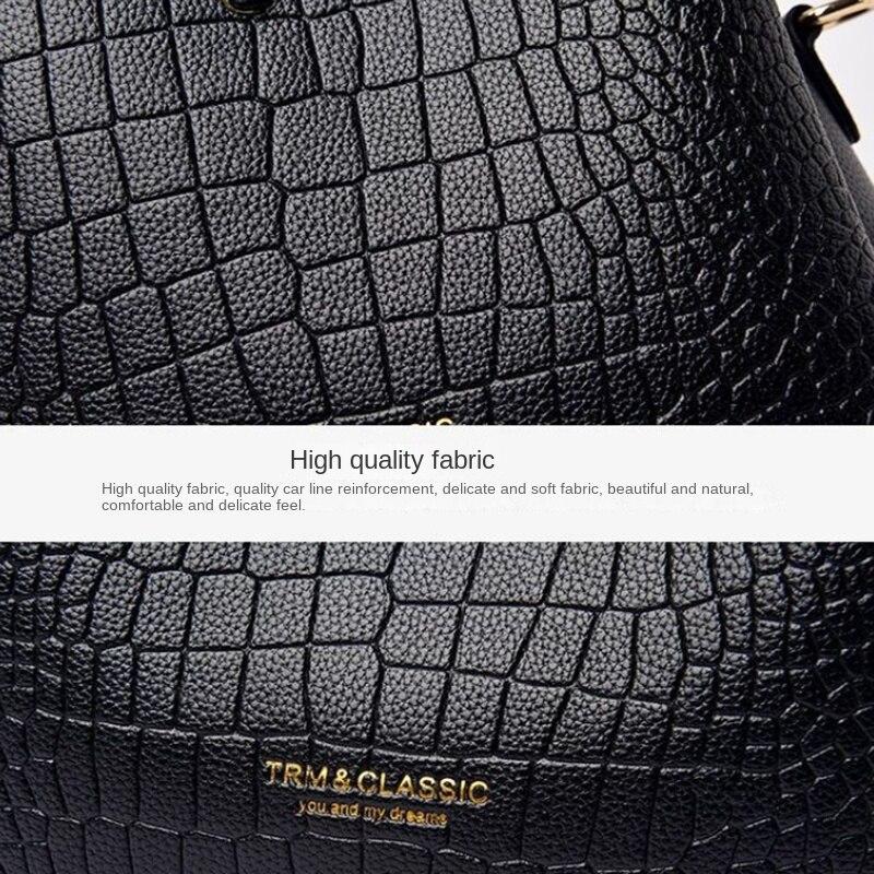 Modna damska torba typu crossbody, torba na ramię dla matki, damska, wysokiej jakości skórzana torebka