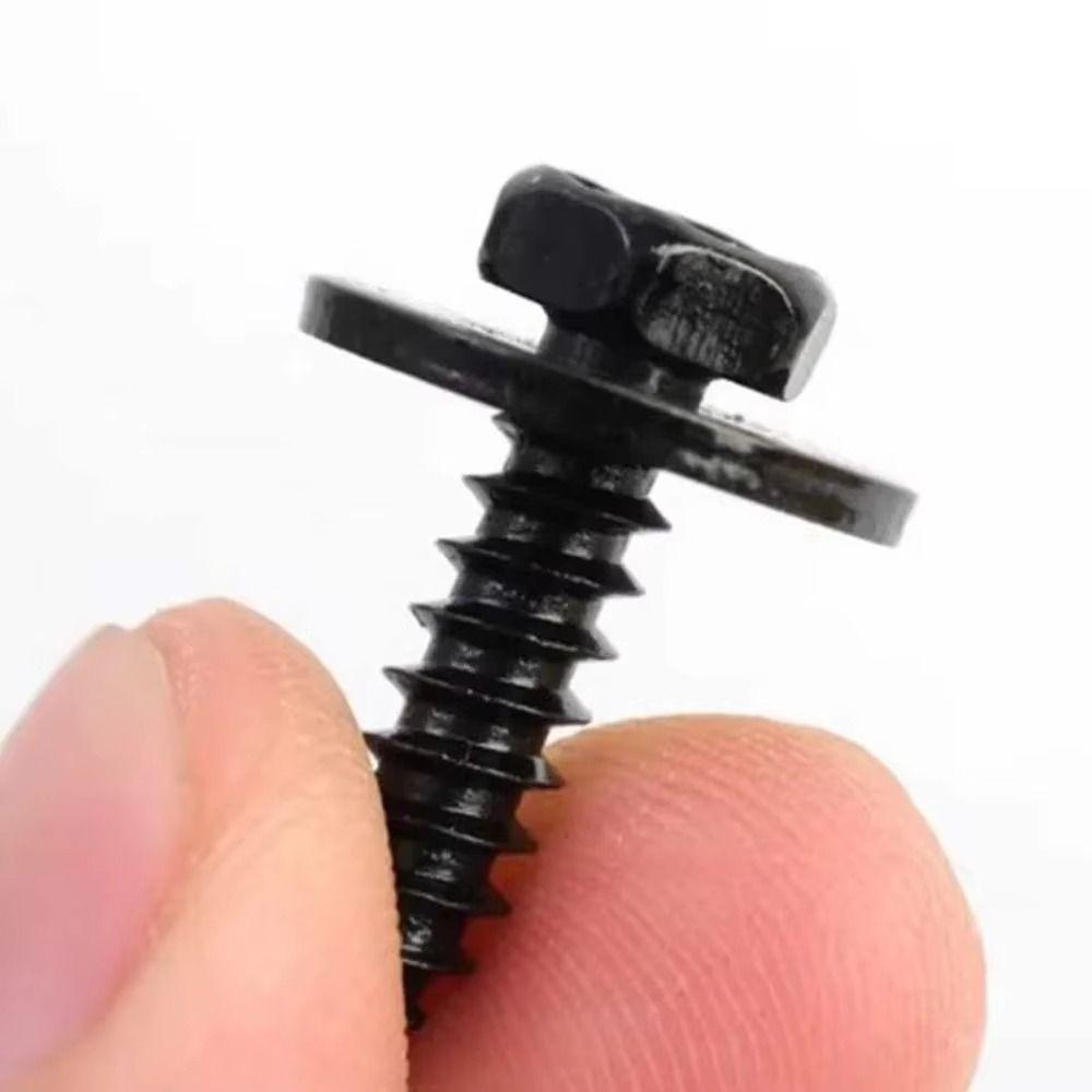 20/40/60Pcs Mixed Car Metal Screws with Screw Nut/Screw Washers New Tapping Fastener Clip