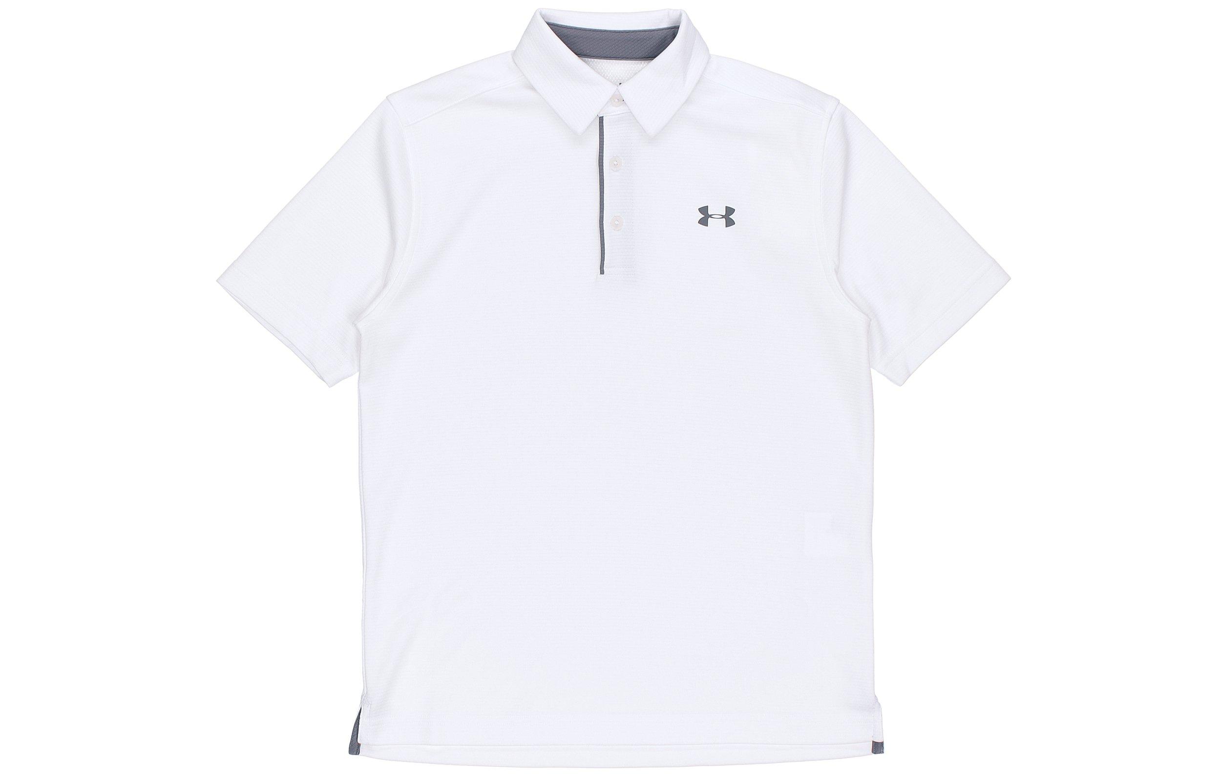 Under Armour Polo Shirt Men s White 1290140-100 2XL