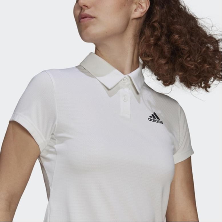adidas Heat.Rdy Tennis Polo Shirt Women Tops White GL5804