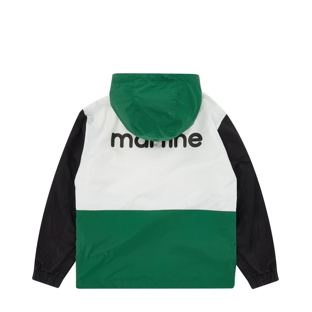Martine Golf Color Block Hoody Anorak_Green (Men)