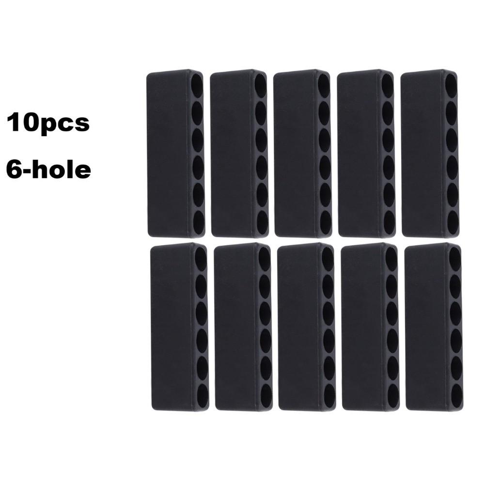 1/4\"Hex Tool Screwdriver Place Bit Holder 6.35mm Black Drill