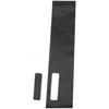 Car Pillar Post Side Door Window Cover Trim for Ford F150 2015 2016 2017 2018 2019 2020 2021, Carbon Fiber Black