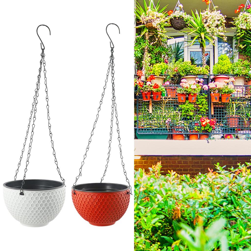 Flower Pot Hanging Basket Succulent Basket Container Flower Pot