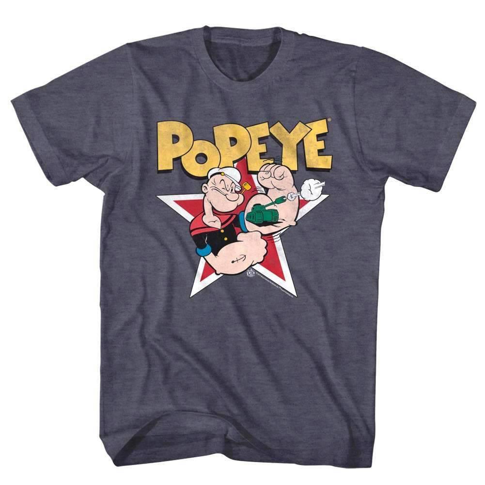 Popeye The Sailorman Cannon Flex Men T Shirt S