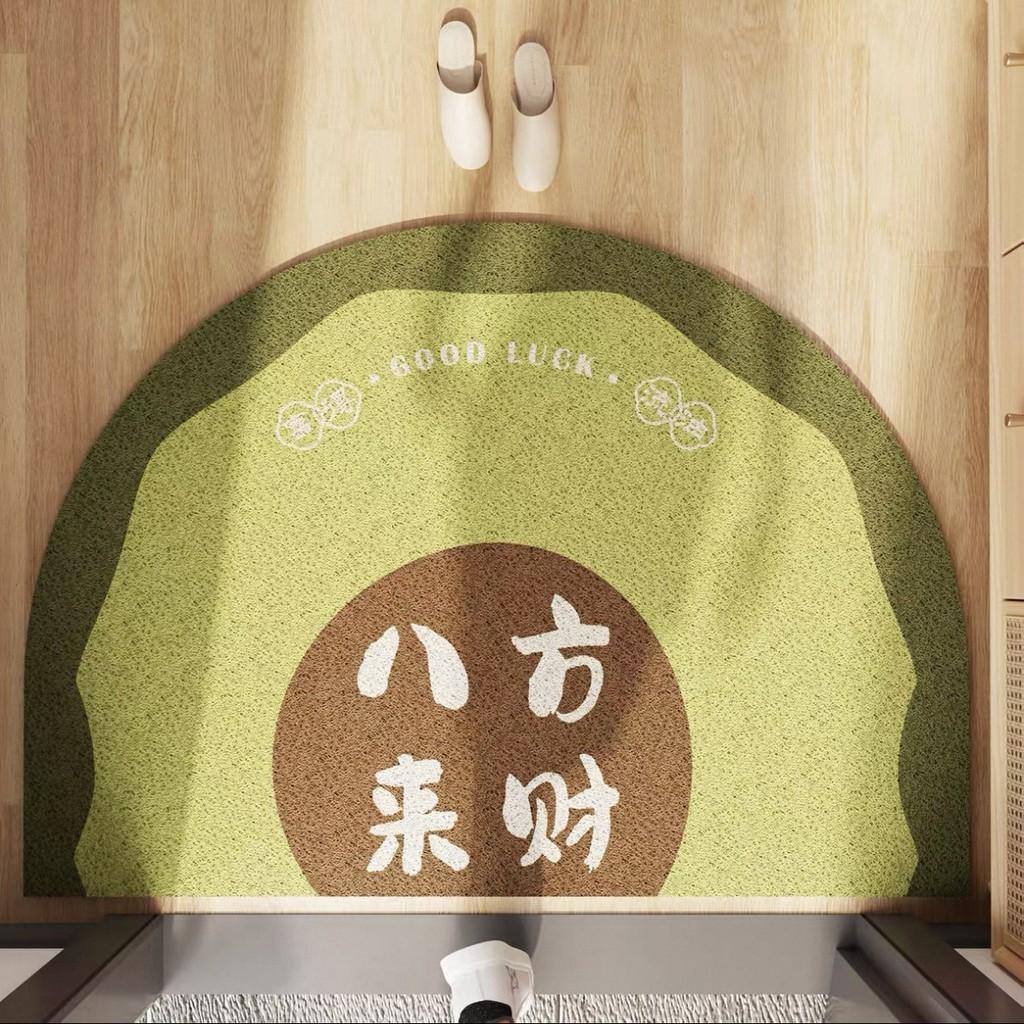 Home Entrance Doormat With Silk Loop Material Non Slip Durable Cleaing For Living Room And Hallway