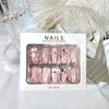 Clear and Gentle, Fairy Girl Tutu Manicure Patch, Fake Nail Sticker, Wearing Nail Piece, Finished Product Removable U28