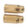 2 PcsLot TC4 Titanium Alloy Mountain Road Bike Valve Cap for Inner Tube Gas Nozzle (Gold)