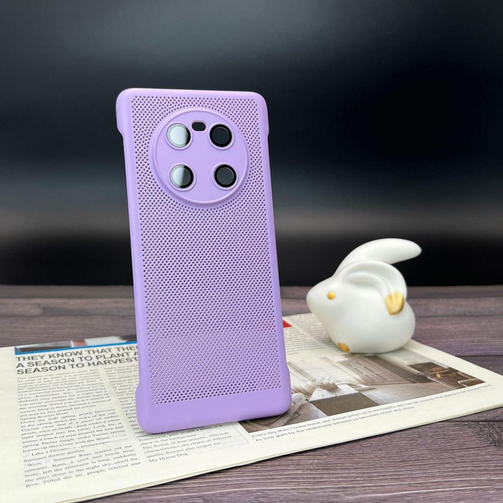 High-end Ultra-Thin Huawei Mate60 Pro Honeycomb Borderless Phone Case with Heat Dissipation - Suitable for Mate40 Pro.
