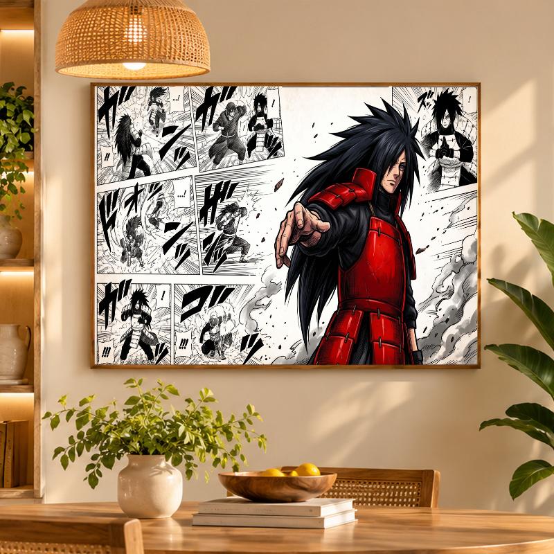 5D Diamond Painting Madara Uchiha DIY Full Drill Diamond Art Kit Home Decoration