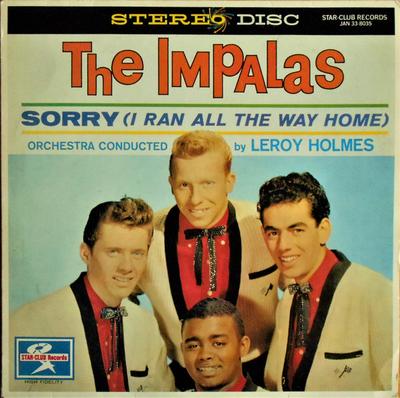 LP Record IMPALAS - Sorry (I Ran All The Way Home) JAN338035 STAR-CLUB 1989 Sweden Rock Used