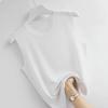 New Vest Women's Round Neck Large Size Pullover with Thin Bottom and Slim Body, Simple and Thin Inside and Sleeveless.