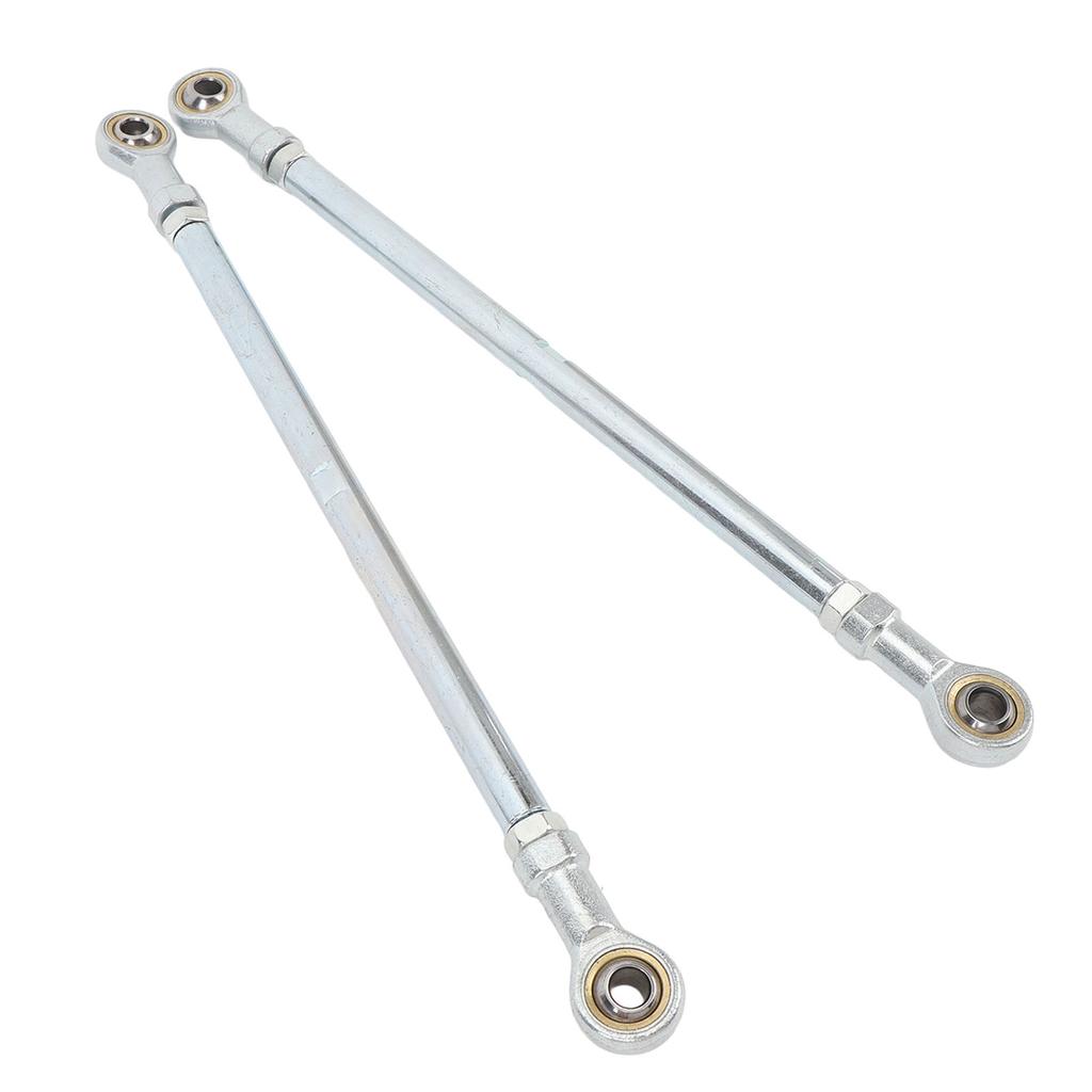 1 Para 295mm 8mm Zestaw Drążków Kierowniczych Stop Stali Wysoka Wytrzymałość Długotrwały do Gokarta ATV Gokart Wyścigowy