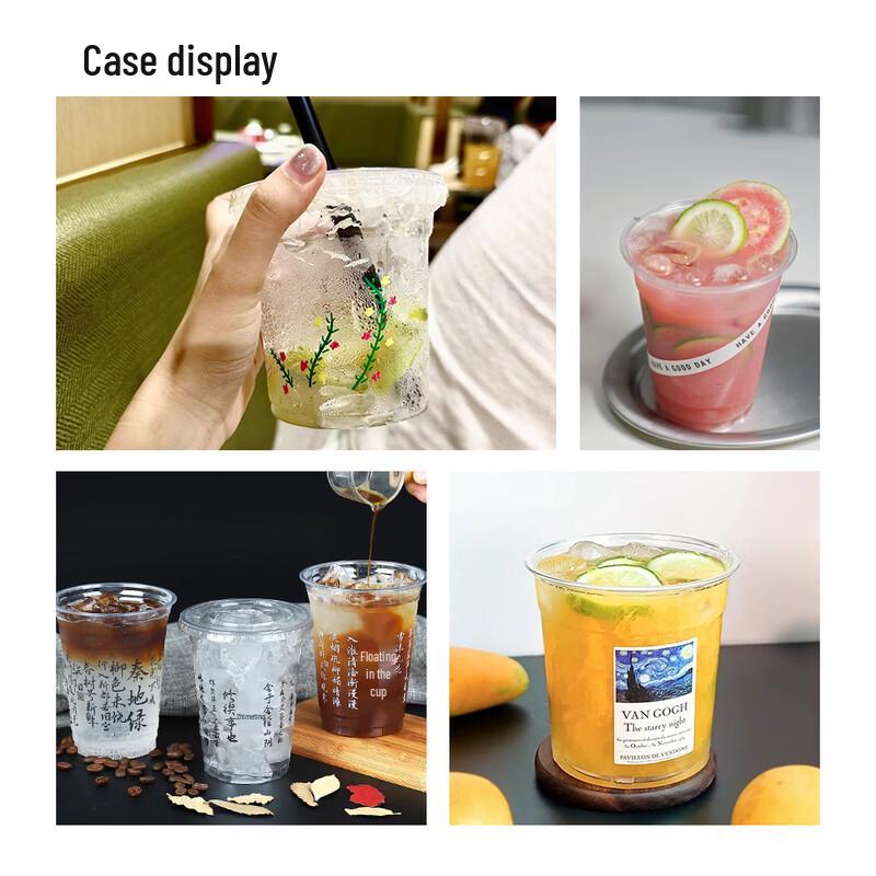 Disposable Transparent Milk Tea & Coffee Cups