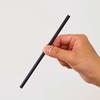 Shibase Kogyo 407 Diamond Straws, Straight, 17cm, 500 Straws, Black