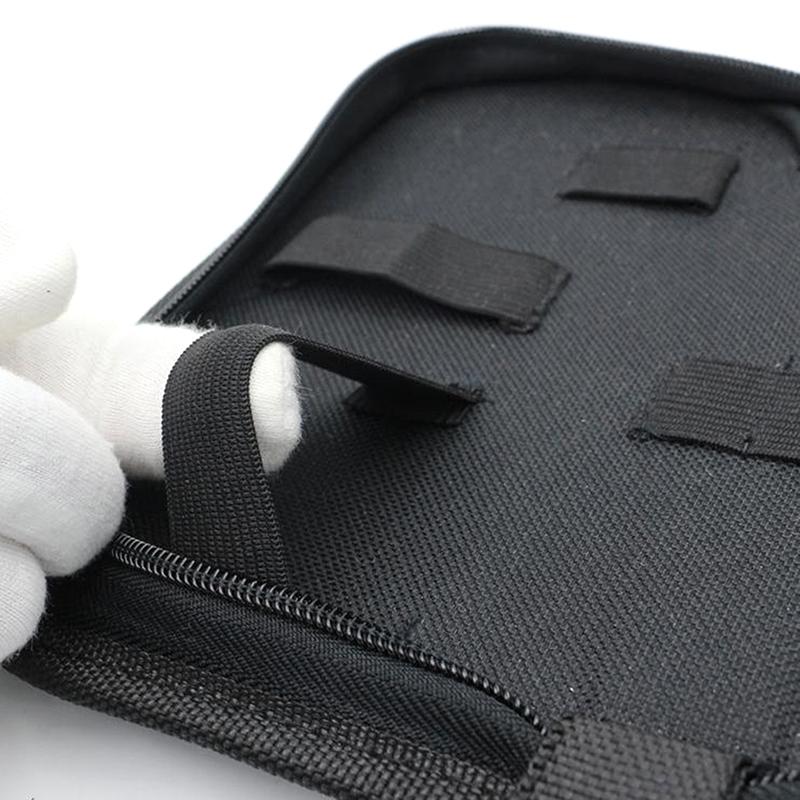 Oxford-Gewebe Werkzeugkoffer Tasche Hardware Reparaturset Utility Aufbewahrung Werkzeugtasche Wasserdichte Werkzeugtasche Reißverschluss Werkzeugtasche