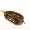 3/4/6 ks Krmítka na kapry Method Feeder, 20g/30g/40g/50g/60g Rybářská krmítka s formičkou pro rychlé uvolnění, Příslušenství pro lov kaprů