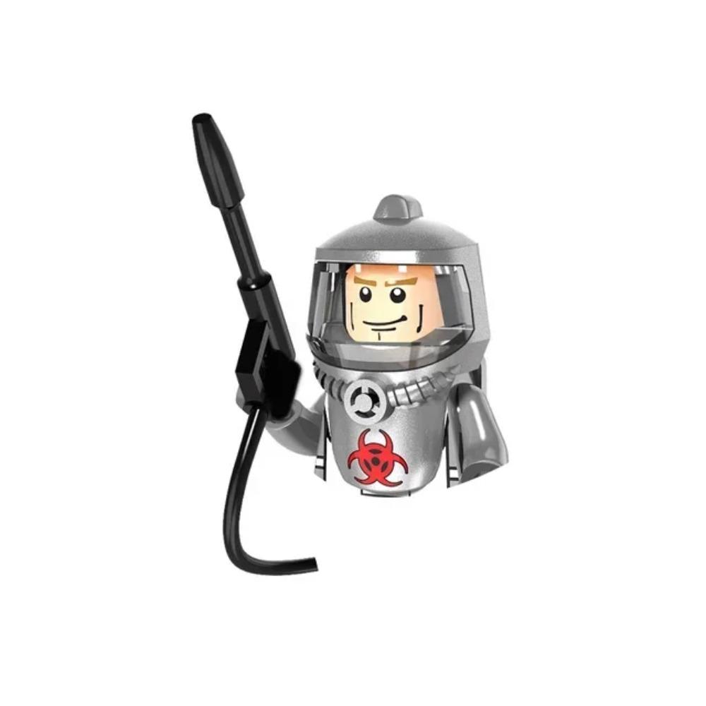 Modelové kostky Zombie Hazmat Guy MOC Sada kostek Dárky Hračky Pro Děti PG8081