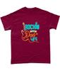 Rockin The Dad Life T-Shirt, Guitar and Rock Hand Dad Tee, Father's Day Gift, Rock Music Dad Gift, Unisex Tee