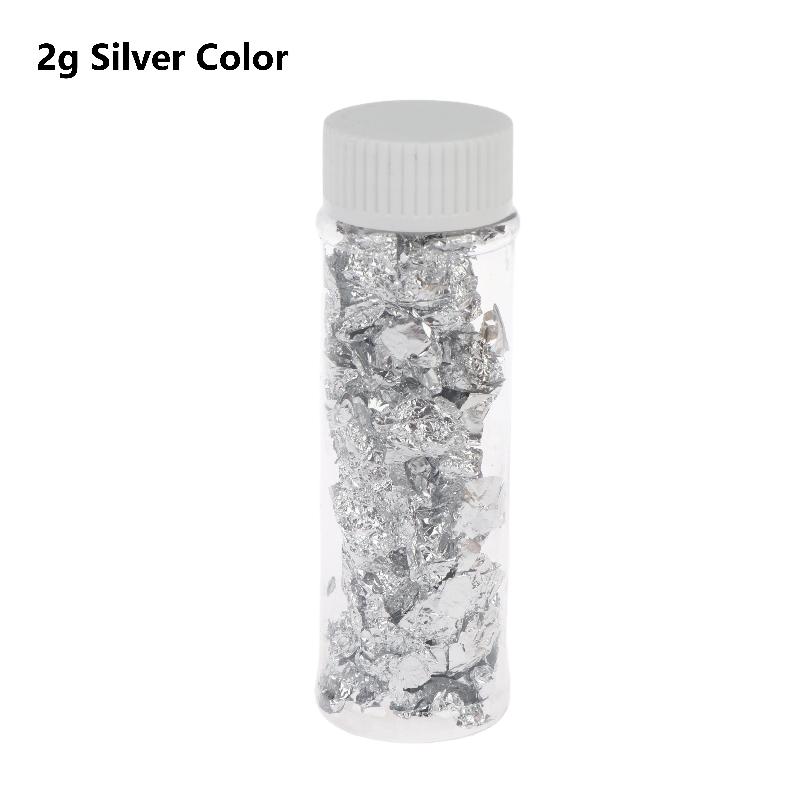 Crafting Gold Foil Flakes 2/5/10g for Nail Art Metallic Additions for Artistic Projects