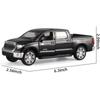 Toyota Tundra Pickup-Trucks im Maßstab 1/32, Druckguss-Autos, Modellspielzeug, Zinklegierungsspielzeug mit Ton und Licht, Rückzug, Geburtstagsgeschenke für Kinder
