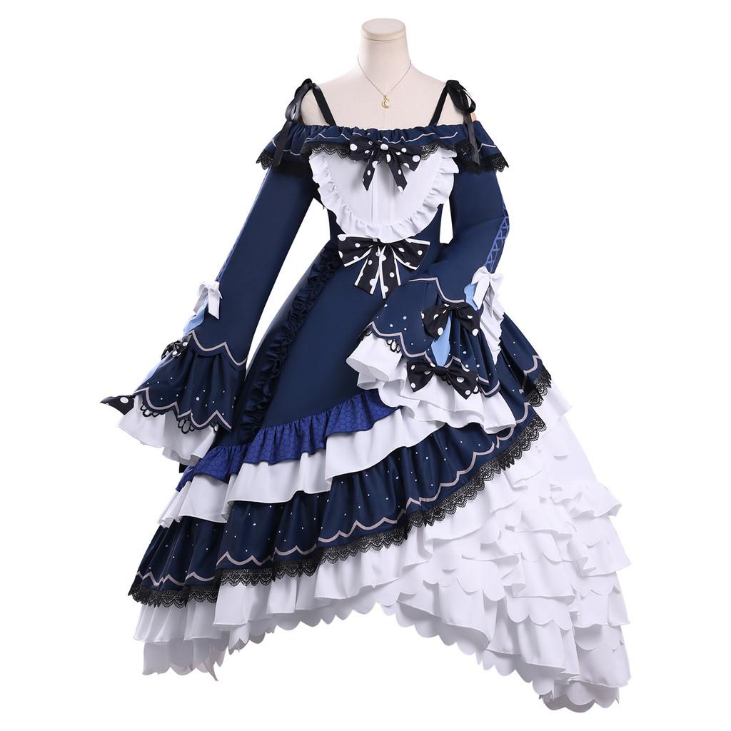 Cosplay Costume For Anime Game Role Play With Printed Pattern For Fans