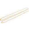 Les Trésors De Lily [F6363] - Gold-Plated 'Jaseron' Chain - 85 Cm 3 Mm