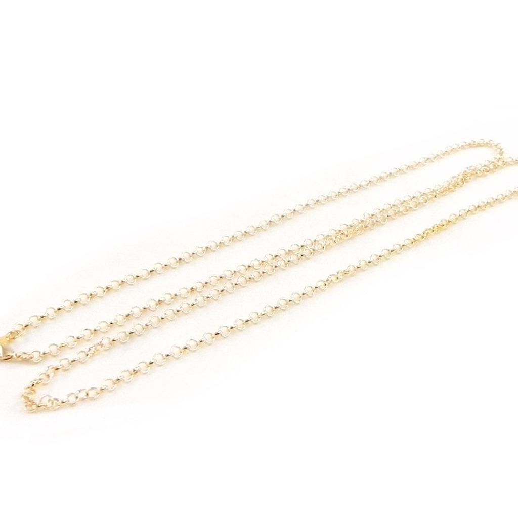 Les Trésors De Lily [F6363] - Gold-Plated 'Jaseron' Chain - 85 Cm 3 Mm