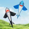 Shark Kite Lightweight Easy To Fly Animal Kite for Backyard Travel Grassland