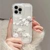 Chinese Style Magnolia Flower Clear Phone Case for iPhone 17 Air 16 15 14 13 12 11 Pro Max 14 Plus 16E Shockproof Silicone Cover