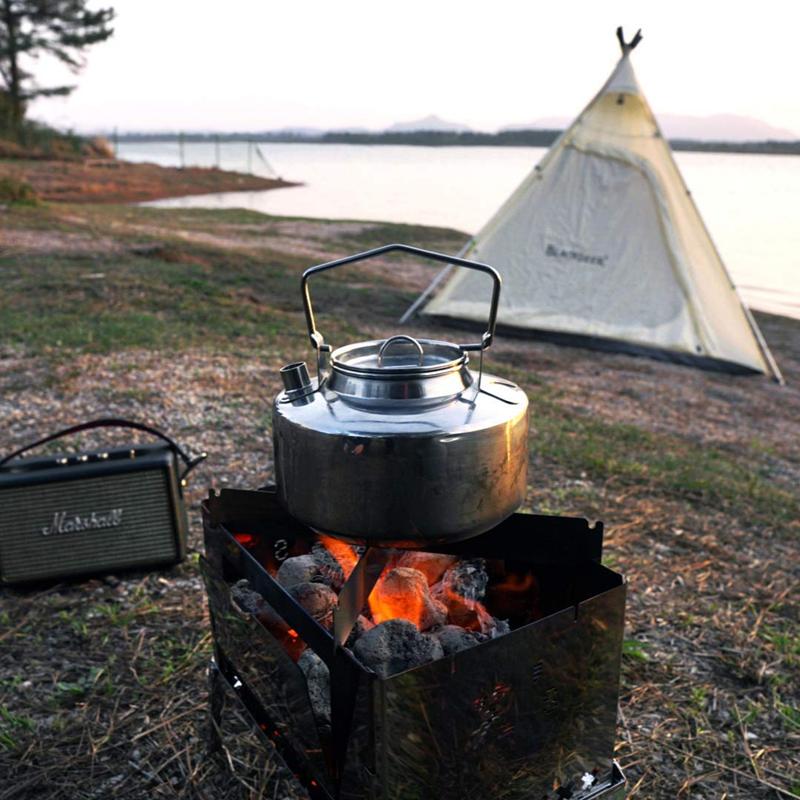 Fire Maple Antarcti Stainless Steel Backpacking Camping Kettle Bushcraft Outdoor Durable Teapot S304 0.6/1.0/1.2/1.5L 295g