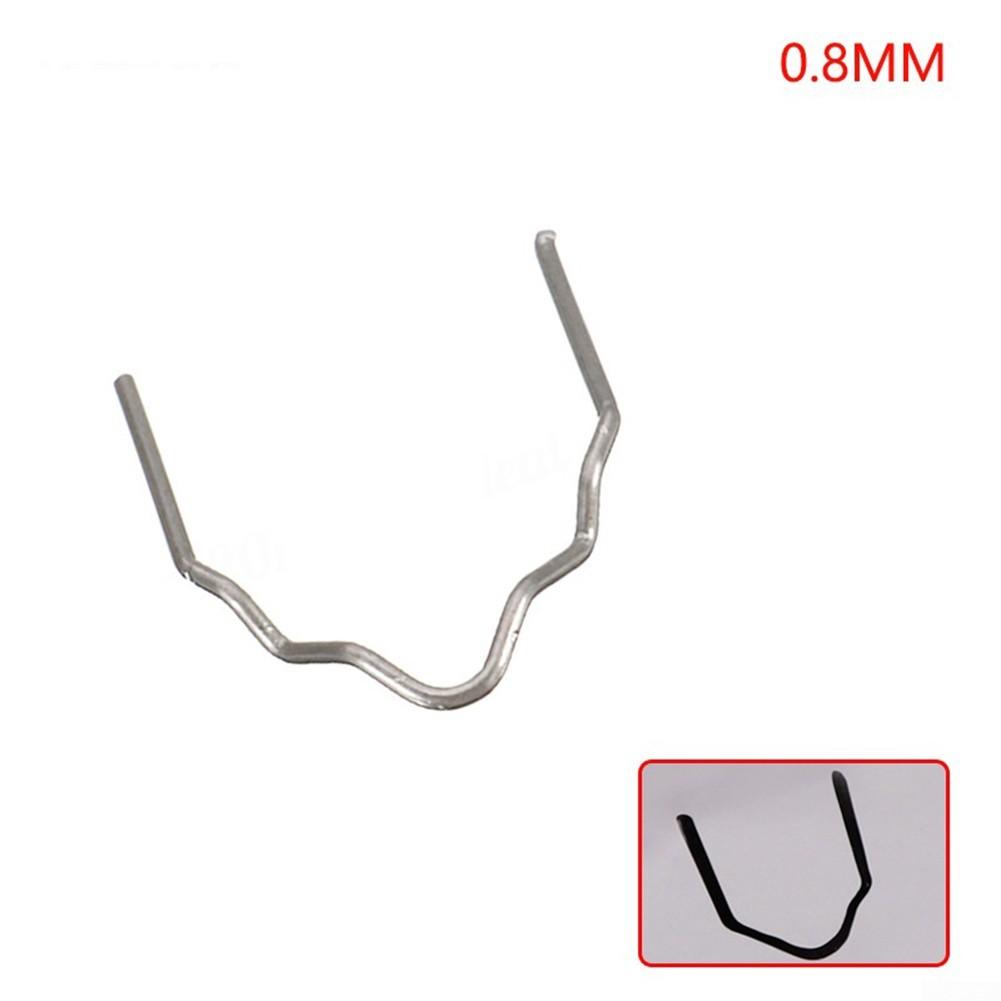 Punti per Cucitrice a Caldo 0.6/0.8mm Chiodo per Saldatura 100pz Per Kit Paraurti Auto