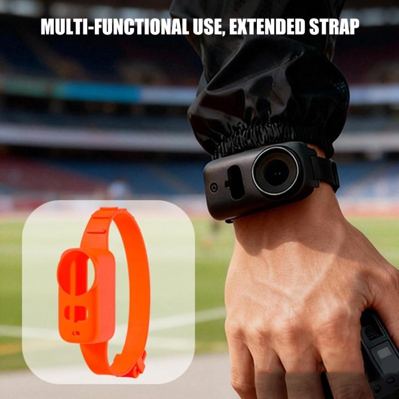 Adjustable Silicone Camera Strap Wristband Customs Fit Secure Hold Comfortable Wear Sports Activities for Cameras