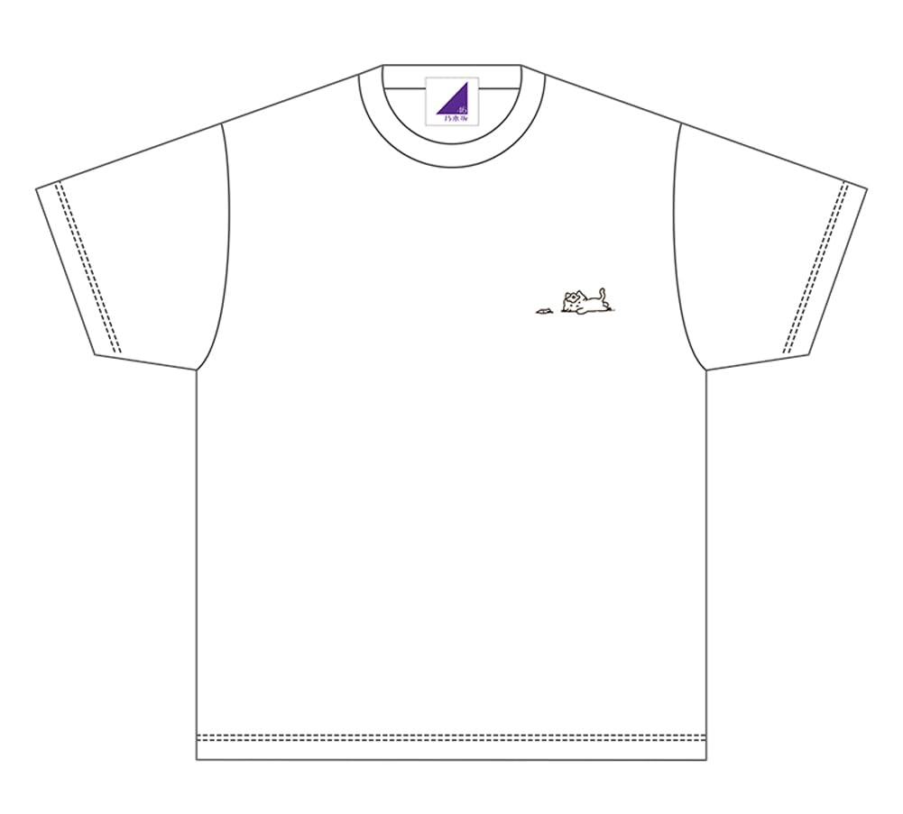 [Nogizaka46] August 2025 Geburtstags-Gedenk-T-Shirt Haruka Kaki (JP, Alphabet, XL, Weiß)