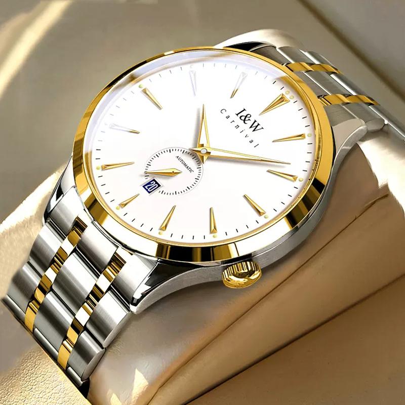 Montre Homme Mécanique Automatique Design Original IW Mouvement MIYOTA Montres Homme Étanche Calendrier Verre Saphir Reloj
