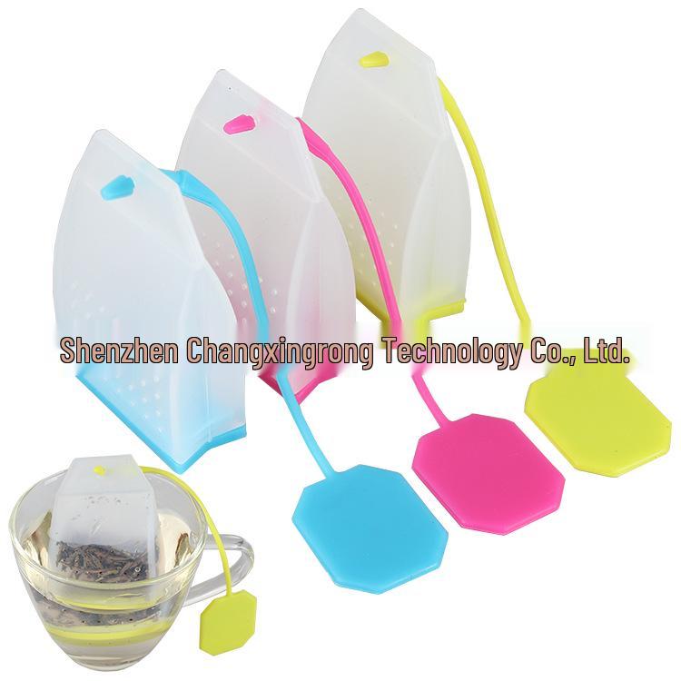 

Силиконовое ситечко для чая Рюкзак Инфузор - Силиконовый пакет пищевого класса Инфузор для чая Transparent Rose Red Backpack Tea Infuser