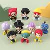 10pcs/set  Anime Kpop Demon Hunters Hunter Saja Boys High Appearance PVC Doll Boys Group Decorative Doll Christmas Gift