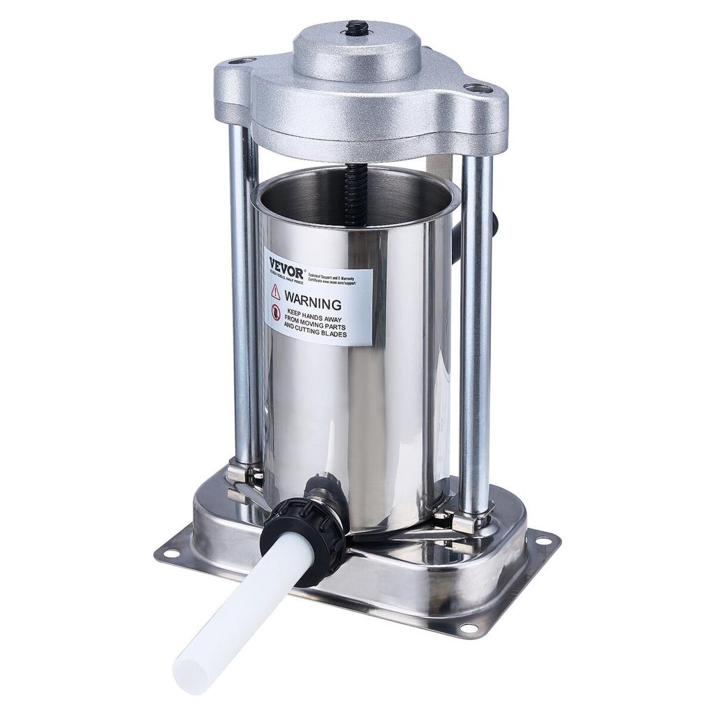 Manual Sausage Stuffer 2 L Vertical Sausage Machine 304 Stainless Steel