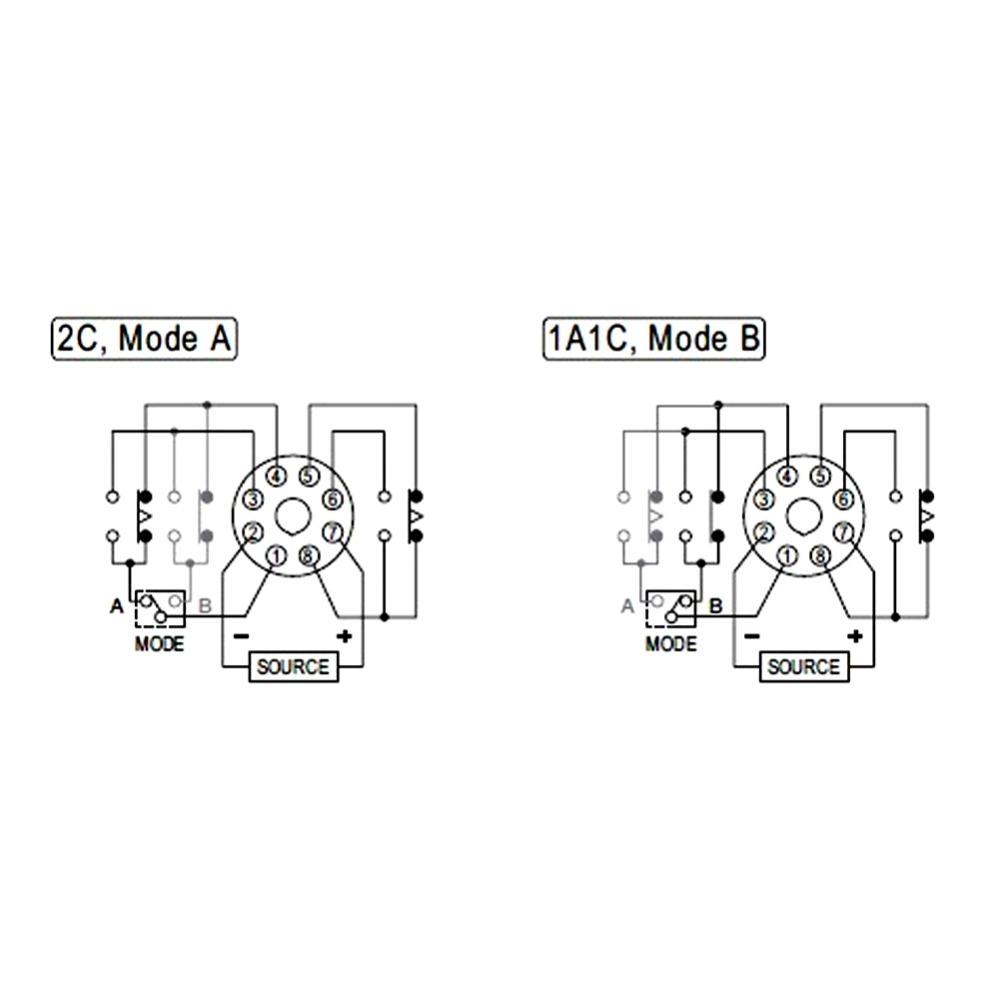 CH3-AB Digital Delay Timer Relay 0.01S-99H AC220V AC/DC 24V Delay Timer Relay Dual Mode Operation Delay Relay
