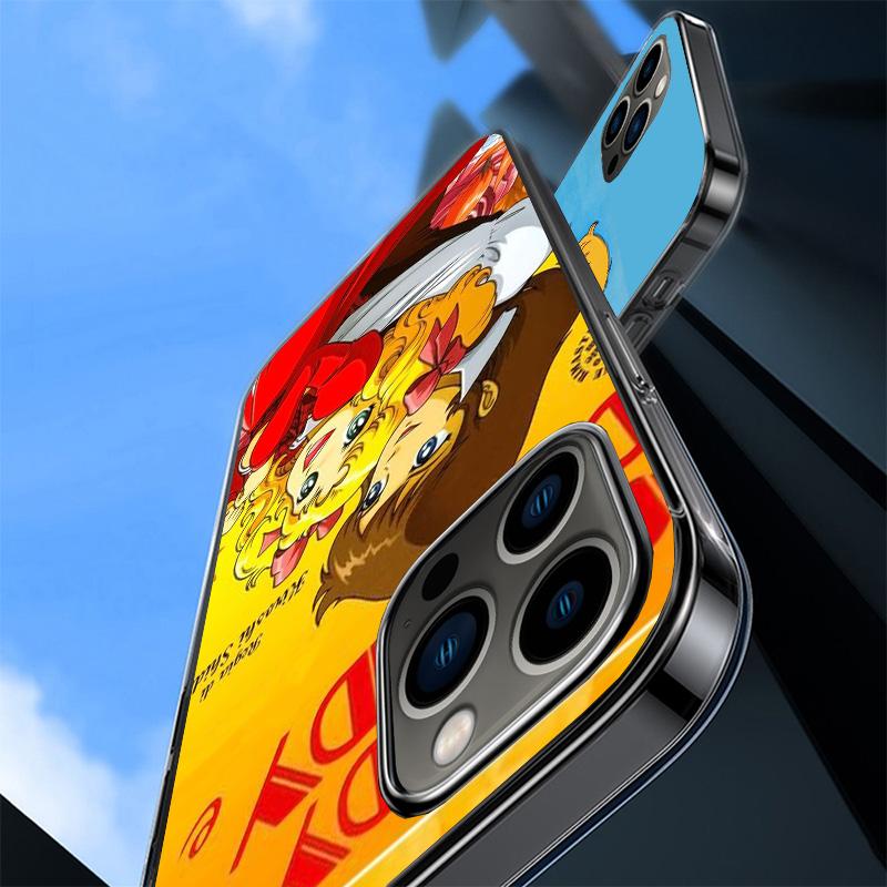 Candy 90s Anime Phone Case For iPhone 17 Air 16 Pro Max 16E 15 + 14 Plus 11 12 13 Mini 7 8 SE Gift Print Cover Fundas 17 Air 16