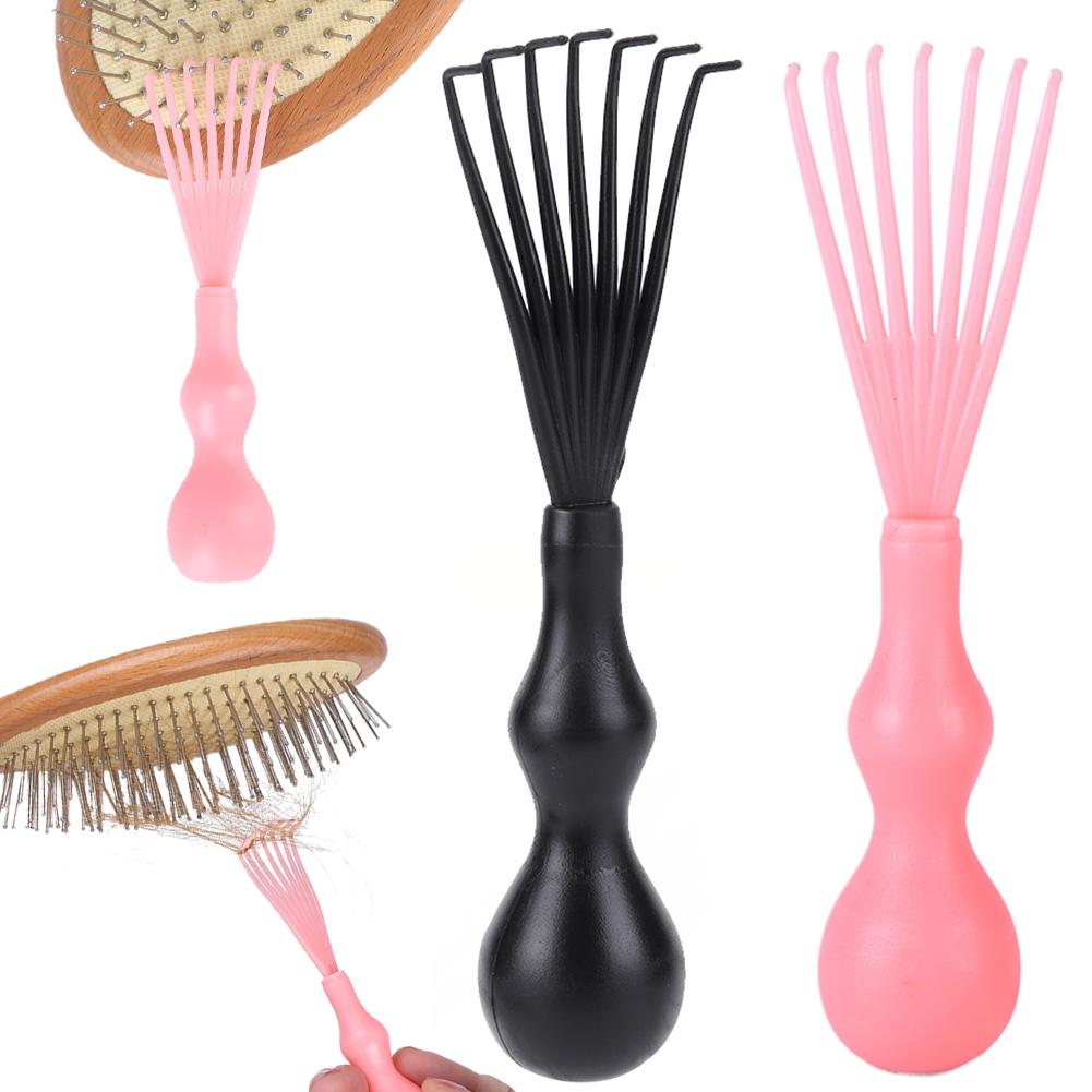 Hair Comb Cleaning Tool Hair Brush Cleaner Mini Air Cushion Comb Cleaning Tool Portable Multifunction for Removing Hairs