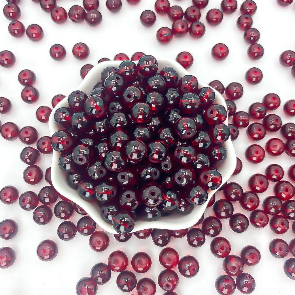 Handmade Glazed Crystal Glass Beads for DIY Jewelry & Bracelet Making