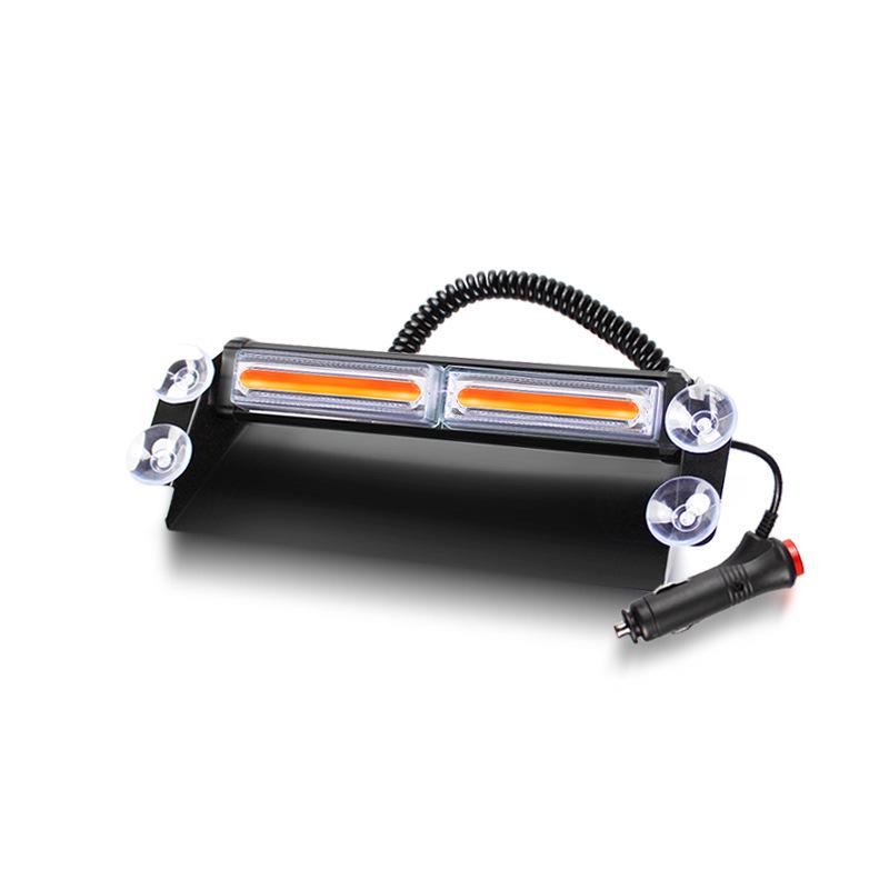 Car Strobe Warning Light with COB Shovel Light for Front/Rear Windshield