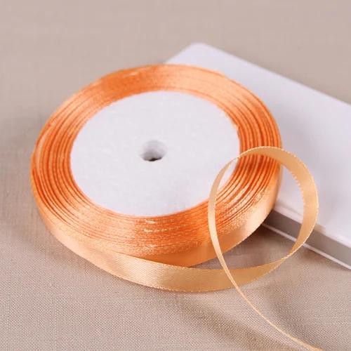 10mm Satin Ribbons DIY Wedding Birthday Party Artificial Silk Roses Crafts Supplies Sewing Acces Scrapbooking Material 25Yards
