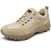 Echtes Leder Herrenschuhe Sneakers Bequeme Outdoor-Schuhe für Herren Wanderschuhe