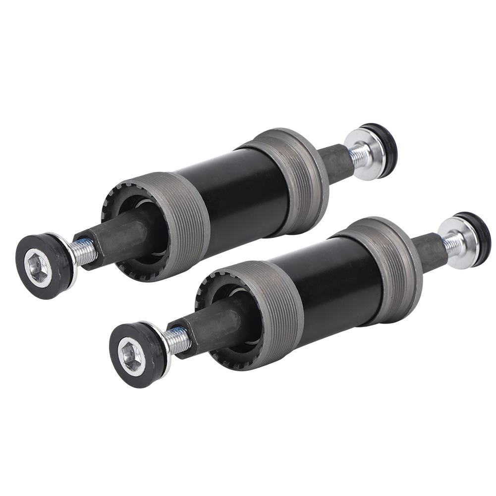 

2Pcs Mountain Bike Square Hole Integration Close Bearing Bottom Bracket Variable Speed Bicycle Cycling Accessories with Waterproof Screw