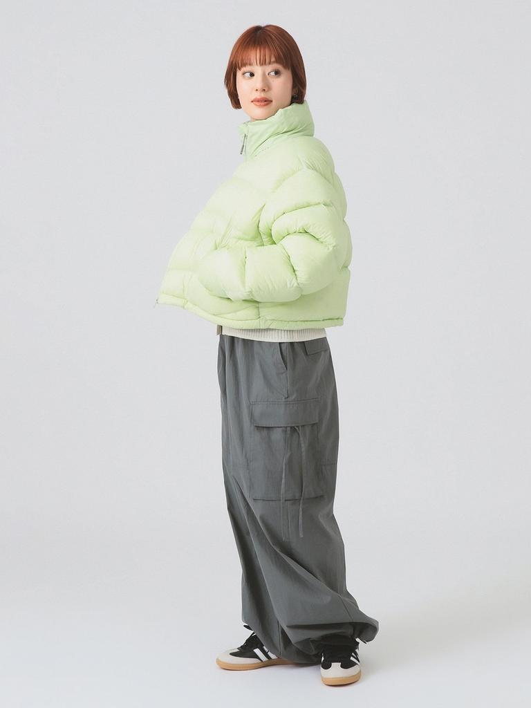 Ray Beams Women's Lime Short Down Jacket (Special Order)